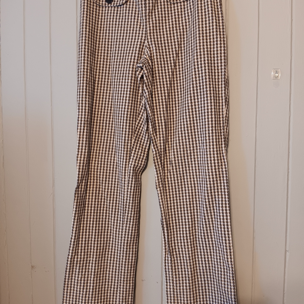 Houndstooth Patterned Pants - image 1